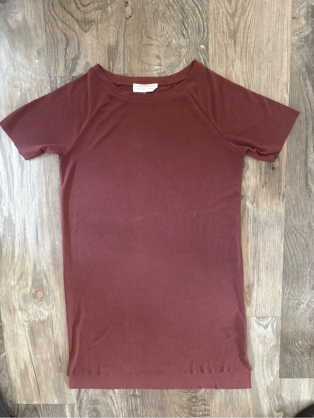 Short-Sleeve Midi Dress